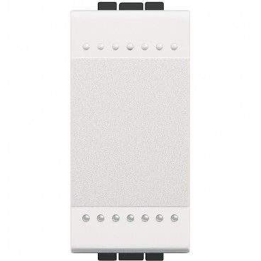 Interruptor Livinglight 16A borne auto 1 módulo Blanco N4001A