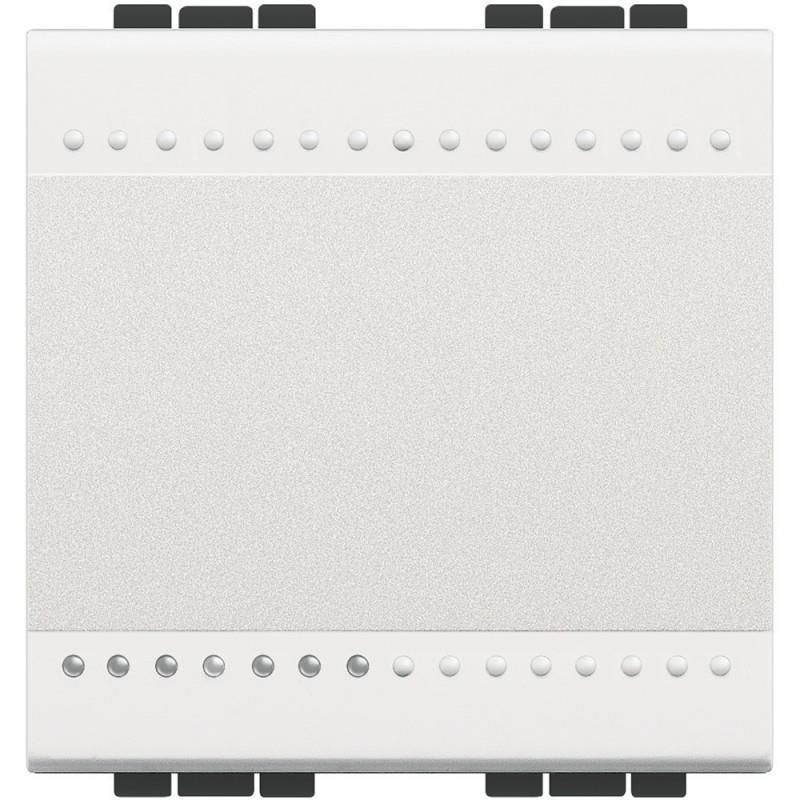 Livinglight Switch 16A terminal automático 2 módulos Branco N4001M2A