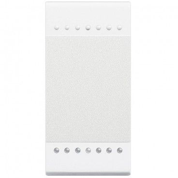 Conmutador Livinglight 16A borne auto 1 módulo Blanco N4003A