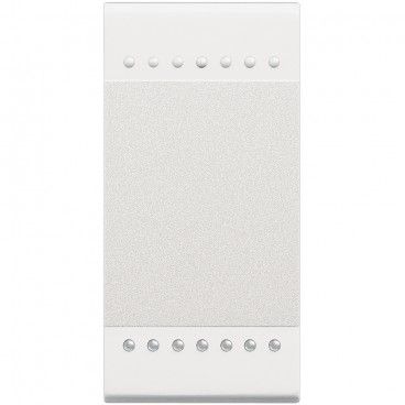 Cruzamiento Livinglight 16A borne a tornillo 1 módulo Blanco N4004N