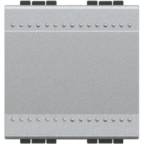 Pulsador Livinglight 10A borne auto 2 módulos tech NT4005M2A