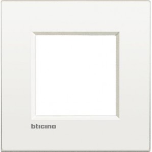 Placa Livinglight AIR Blanco 2 módulos LNE4802BN