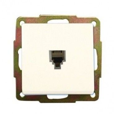 Base de teléfono de empotrar blanco GSC