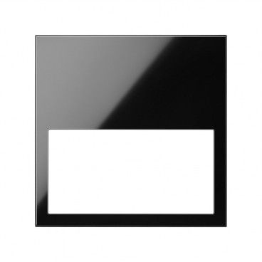 SIMON 100 - Quadro mínimo 1 elemento preto brilhante 10001610-138