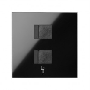 Tapa v&d plana CG para 2 RJ45 2M SIMON 10000006-138