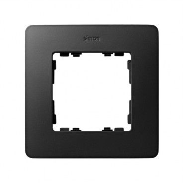 Marco 1 elemento grafito base blanca SIMON 82 DETAIL 8200610-038