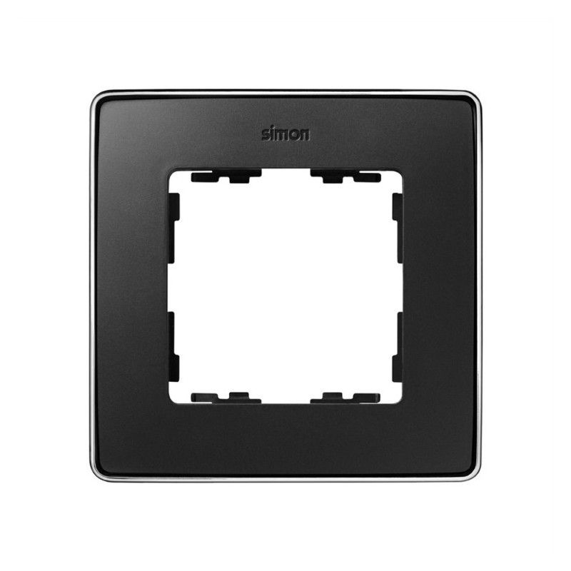 Quadro 1 elemento base cromado grafite SIMON 82...